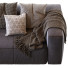 Sofa Article Brown Right Arm Corner Sectional - Paramatma