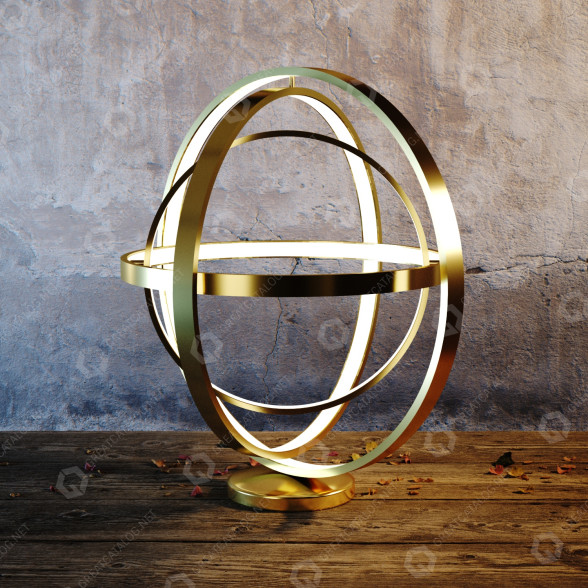 Table Lamp Lampshade 3D model