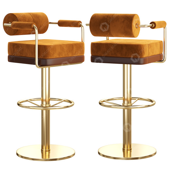 Барний стілець Mezzo Collection Anderson 3D модель