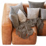 Sofa Article Mello Taos Brown Right Arm Corner Sectional - Paramatma