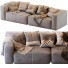 Sofa Article Mello Taos Brown - Paramatma