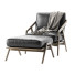 Armchair and Ottoman Dare Studio Katakana Black - Paramatma