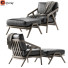 Armchair and Ottoman Dare Studio Katakana Black - Paramatma