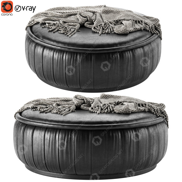 Otomana Malibu Modelo 3D