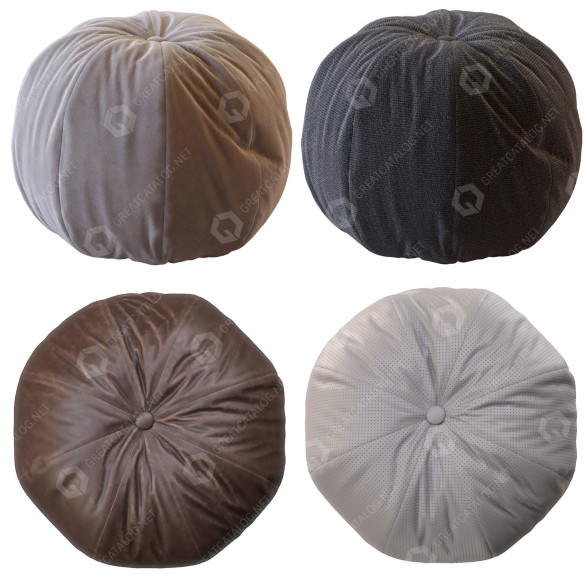 Puf Mason Outdoor model 3D