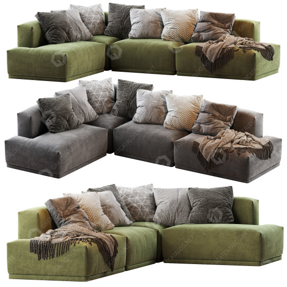 Sofa Muuto Connect 1 3D model