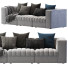 Sofa Arflex 9000 Gray - Paramatma