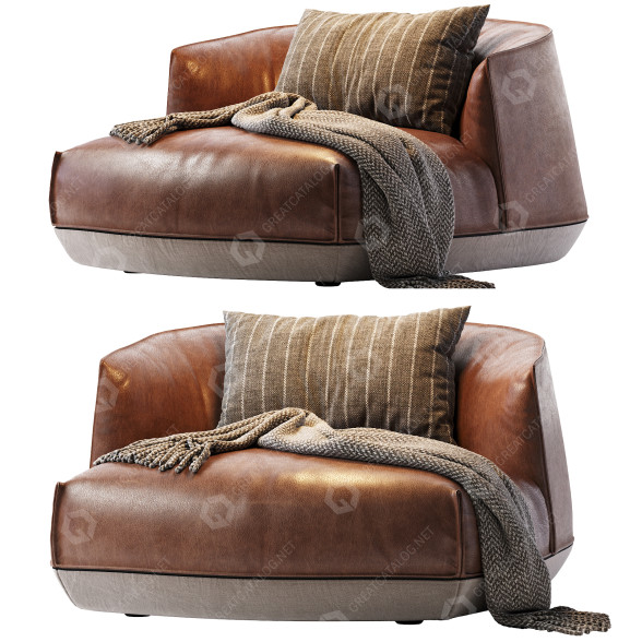 Крісло Kristalia Brioni Outdoor 3D модель