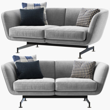 Диван Kartell Betty Piero Lissoni Gray