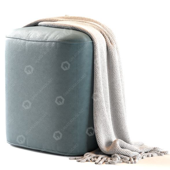 Пуф West Elm Pebble Small 3D модель