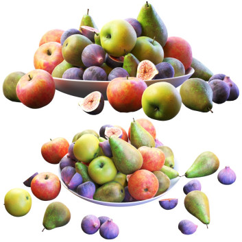 Фрукти Apples, Pear, Fig