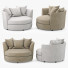 Sessel Z Gallerie Cuddler - Abdulloh3D