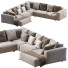 Sofa Papadatos Hills Beige-Gray - Paramatma