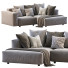 Sofa Papadatos Hills Gray - Paramatma
