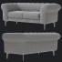 Диван Natuzzi Low Poly Orfeo - Paramatma
