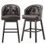 Tabouret de bar GDF Studio Westman Contemporary Tufted - Paramatma