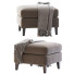 Ottoman Pottery Barn Beverly - Paramatma