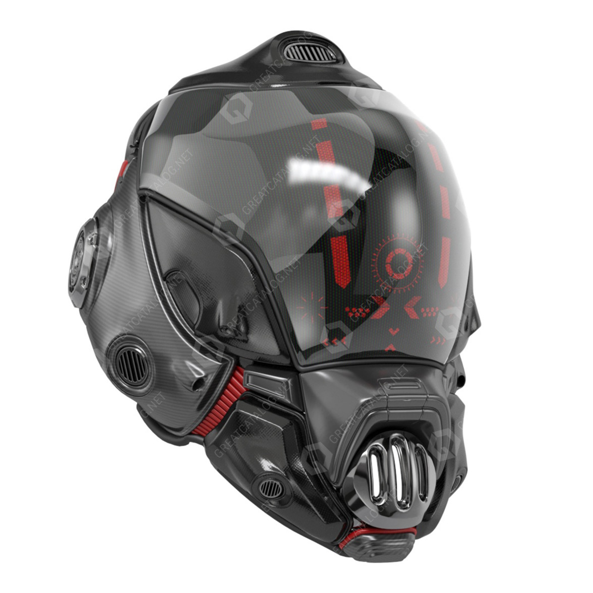 Helmet Sci Fi 3D model・Download 3D models・Great Catalog