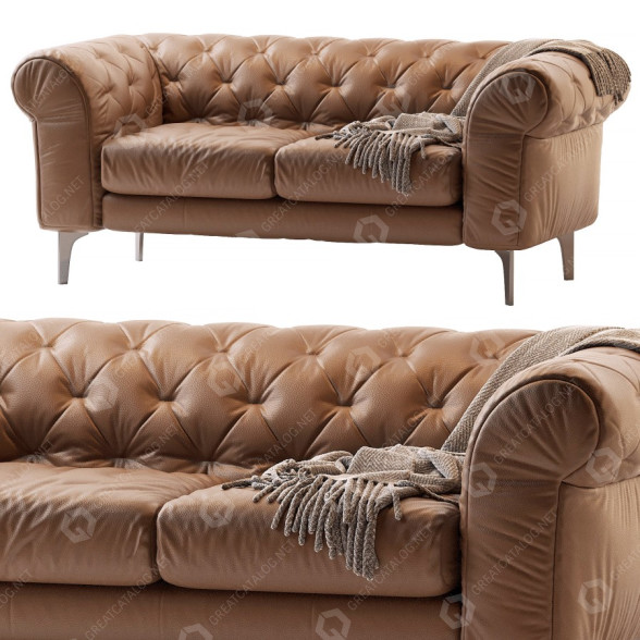 Диван Natuzzi Orfeo 3D модель