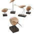 Statuettes Warm Nordic Beak Bird Teak - Paramatma