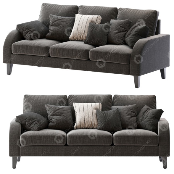 Диван IKEA Ormaryd 3D модель