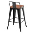Hokery barowe Tolix Wood - Abdulloh3D