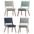 Стіл та стільці Emmond Mid-Century Modern and Holmdel Mid-Century - Abdulloh3D