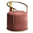 Sessel Modern Round in Gold - bobur extrude