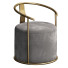 Sessel Modern Round in Gold - bobur extrude