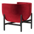 Fotel Casala Capsule Lounge - bobur extrude