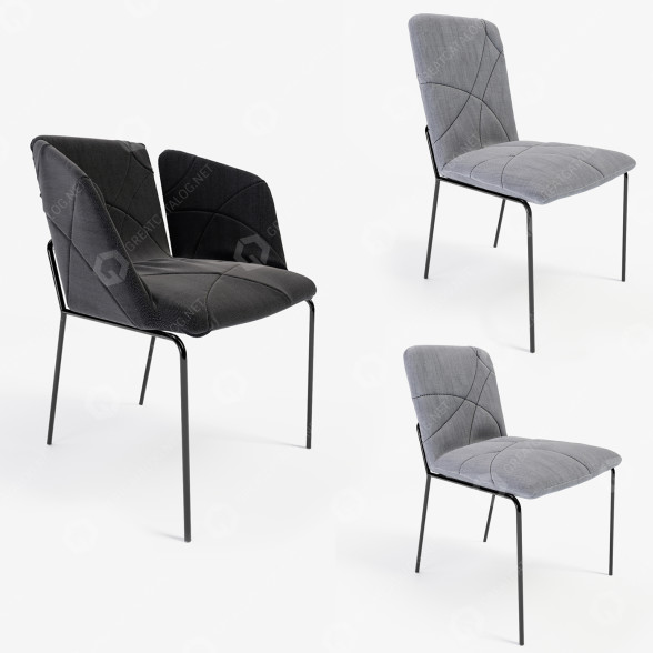 Стільці Bonaldo Miss Why Not 3D модель