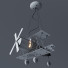 Lampe suspendue Lucide Focker Children - antoconenco nicolai