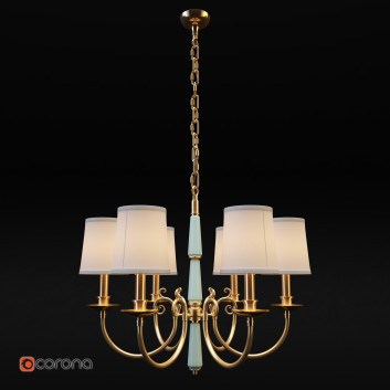 Żyrandol Pacific Light 08-019 Regina 6 Model 3D