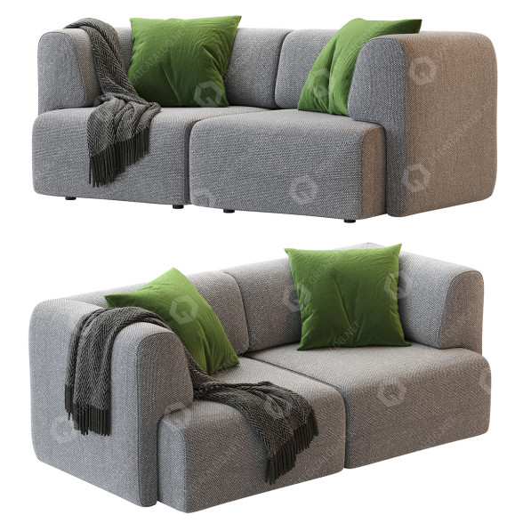 Диван Sancal Duo Mini 3D модель
