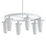 Люстра Lamps Plus Russe 32 1 Brushed Nickel - SH.X