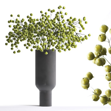 Bouquet  Hypericum 3D model