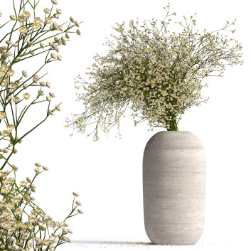 Bouquet  Flower 3D model