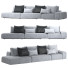 Диван Baxter Monsieur Gray - Basit-3d
