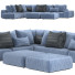 Canapé Baxter Monsieur Blue - Basit-3d