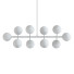 Підвісний світильник MADE Globe Black Nickel and Frosted Glass - SH.X