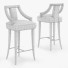 Bar Stool Carlyle Collective Eanda Gray - Abdulloh3D
