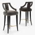 Bar Stool Carlyle Collective Eanda Gray - Abdulloh3D