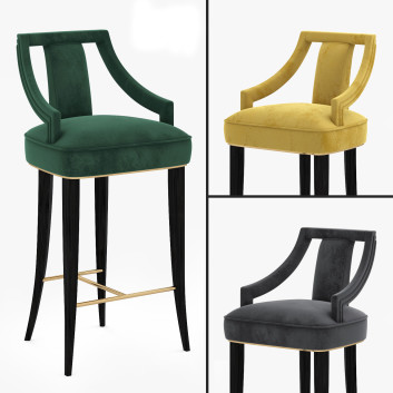 Taburete de bar Carlyle Collective Eanda