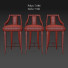 Bar Stool Carlyle Collective Eanda - Abdulloh3D