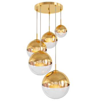 Lampa wisząca Tom Dixon Mirror Ball Gold 5