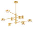 Żyrandol Italux Remdal Lighting Gold 8 - DIX studio