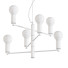 Chandelier Lussole Lgo Huron LSP 8156 Black - DIX studio