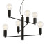 Chandelier Lussole Lgo Huron LSP 8156 Black - DIX studio