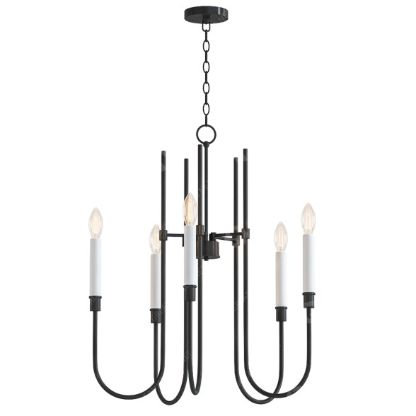 Chandelier Shades of Light Dalton 5 Light 3D model