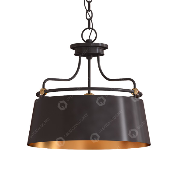 Lampa wisząca Shades of Light Mayfair model 3D